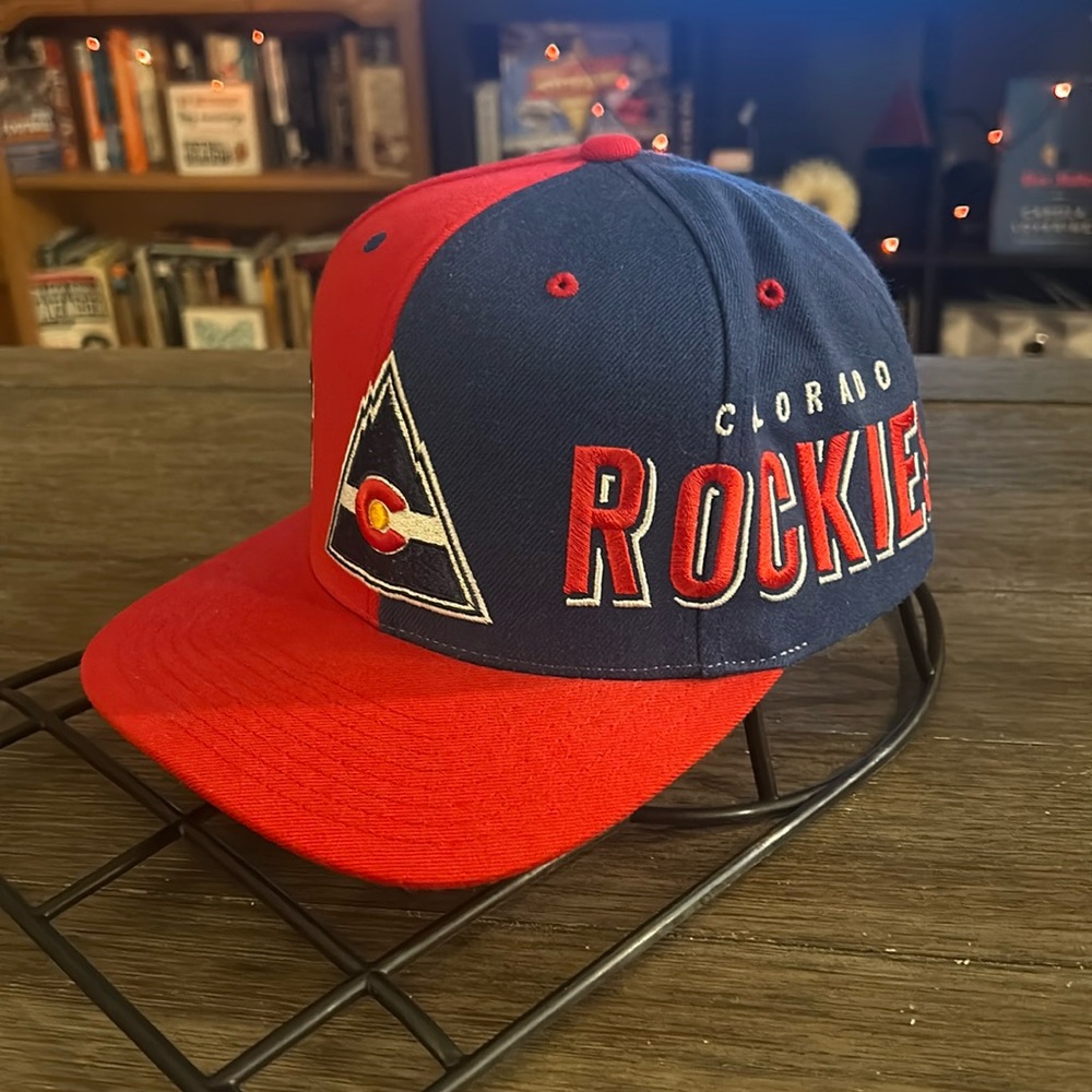 RARE NHL Colorado Rockies Mitchell & Ness Nostalgia SnapBack